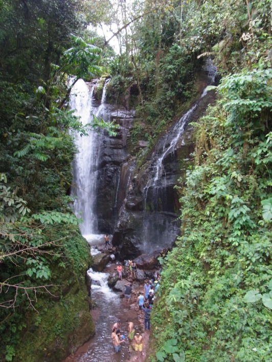 selvaの滝catarata