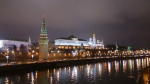 モスクワ川とクレムリン