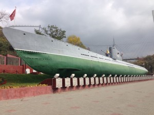 潜水艦博物館。