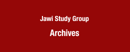 Jawi Study Group Archives