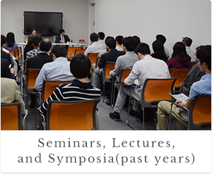 Seminars, Lectures, and Symposia