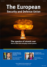 国際関係研究所の德地秀士客員所員による記事がオンラインマガジン" The European - Security and Defence Union"に掲載されました