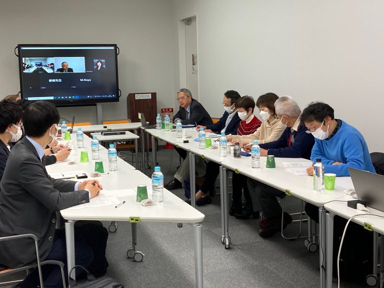 吉川元先生（ 広島平和研究所特任教授）をお迎えし研究会が開催されました。（2022年12月16日）
